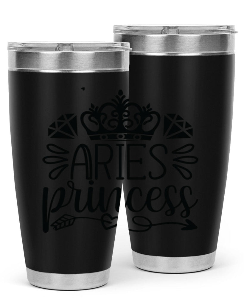 Aries princess 114#- zodiac- Tumbler