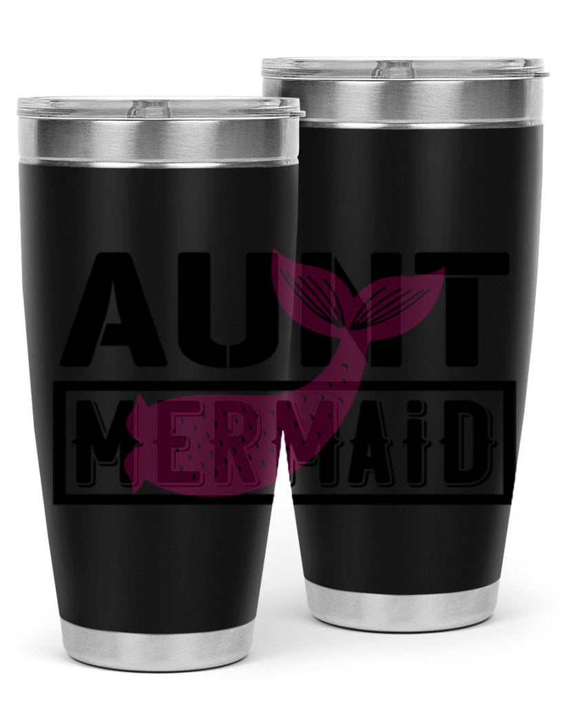 Aunt mermaid 17#- mermaid- Tumbler