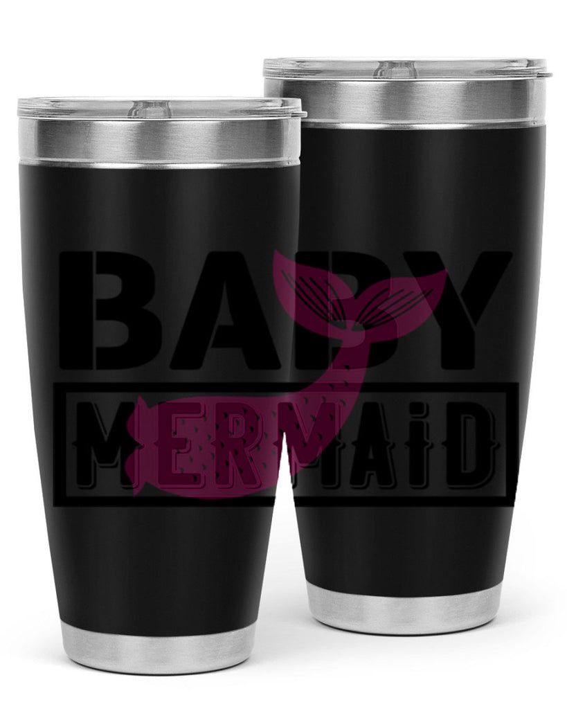 Baby mermaid 29#- mermaid- Tumbler