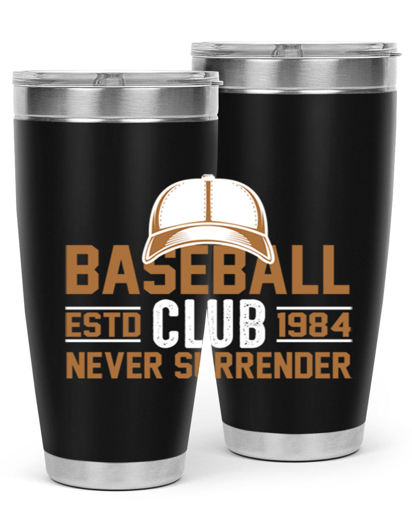 Base 1447#- baseball- Tumbler