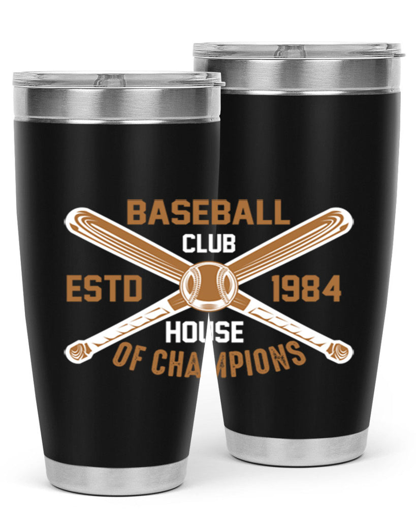 Baseball 1443#- baseball- Tumbler