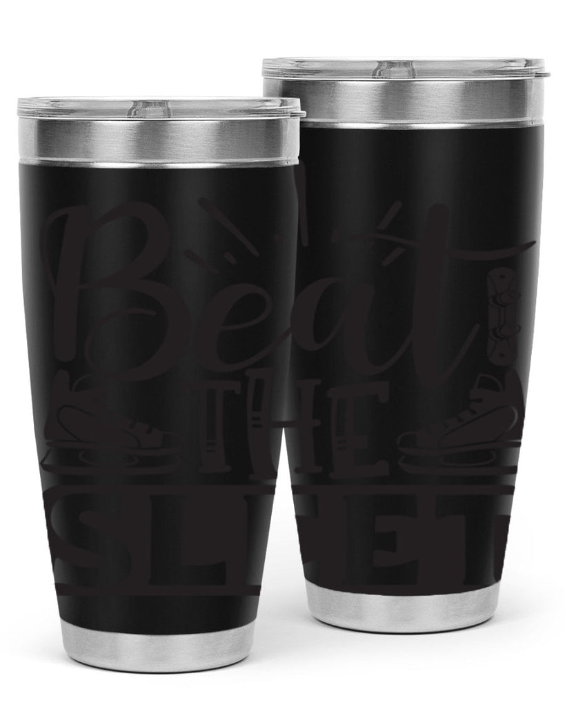 Beat the sleet 24#- winter- Tumbler