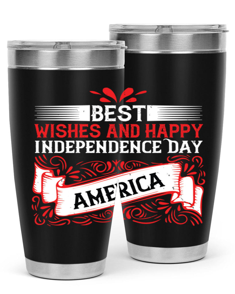 Best wishes and happy Independence Day america Style 86#- Fourt Of July- Tumbler