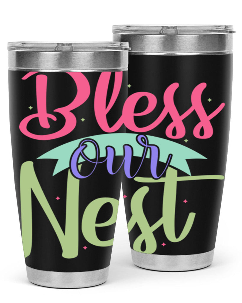 Bless our nest 49#- spring- Tumbler