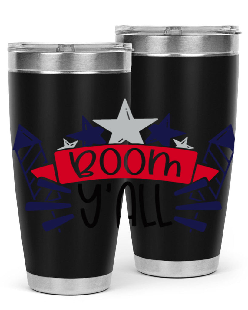 Boom Yall Style 146#- Fourt Of July- Tumbler