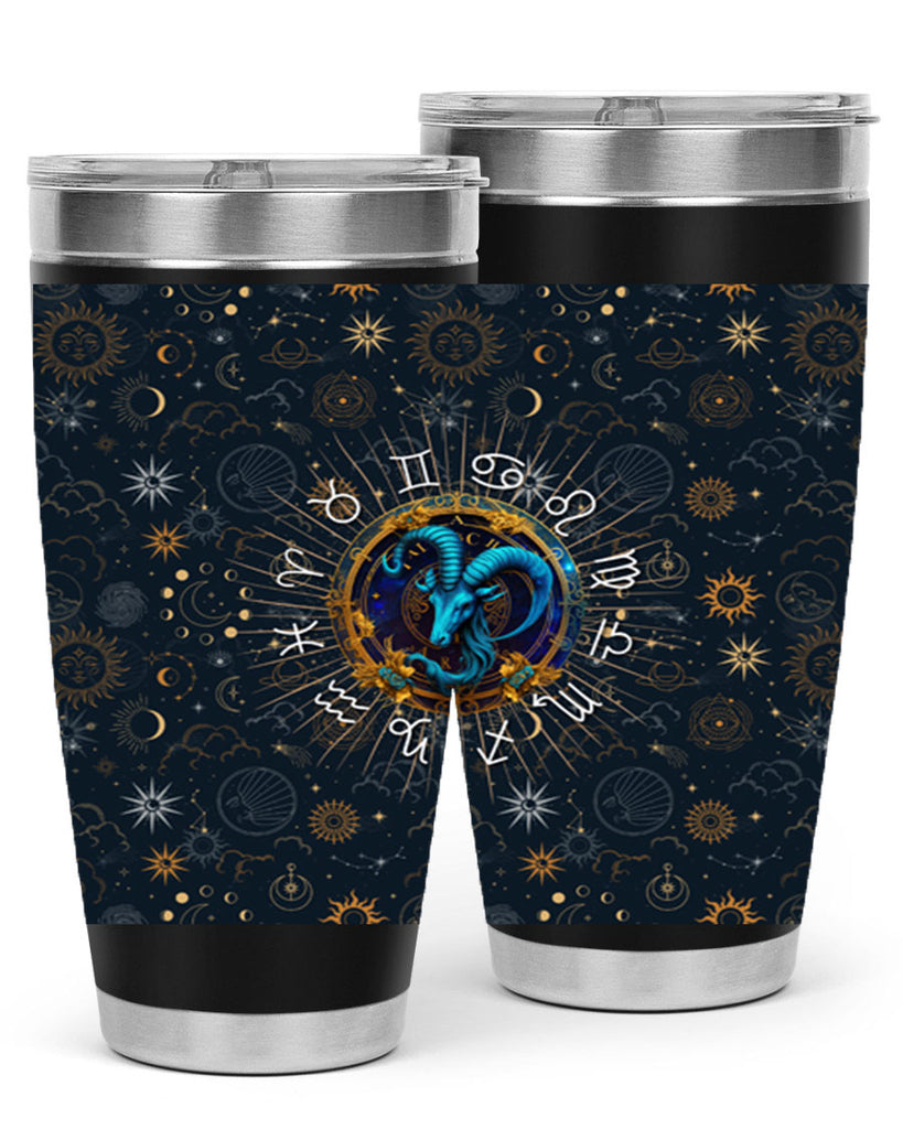 Capricorn Straight 184#- zodiac- Tumbler