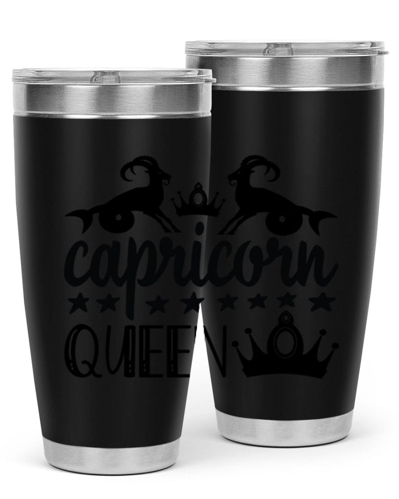 Capricorn queen 195#- zodiac- Tumbler