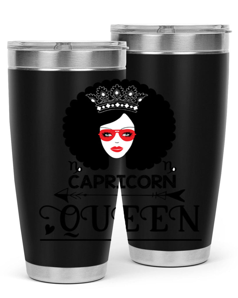 Capricorn queen 197#- zodiac- Tumbler