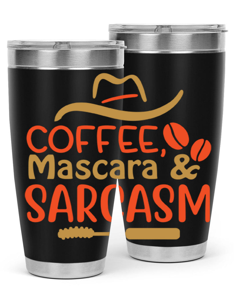 Coffee Mascara Sarcasm 21#- fashion- Cotton Tank