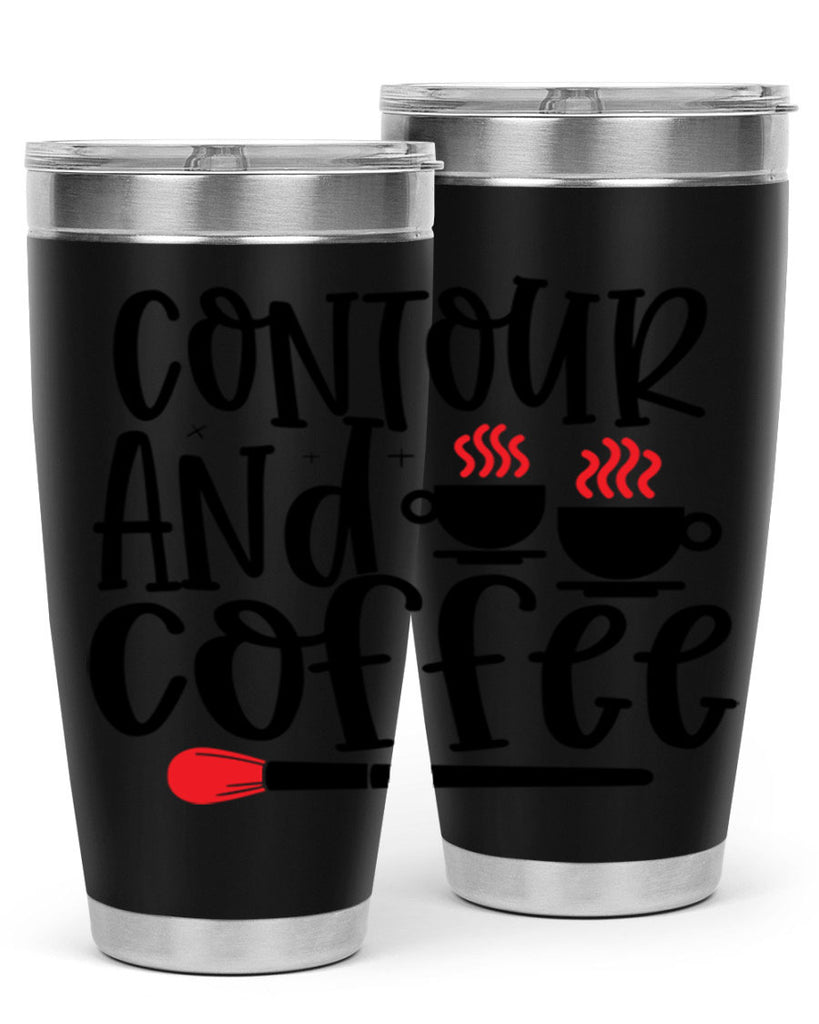 Contour And Coffee Style 242#- make up- Tumbler