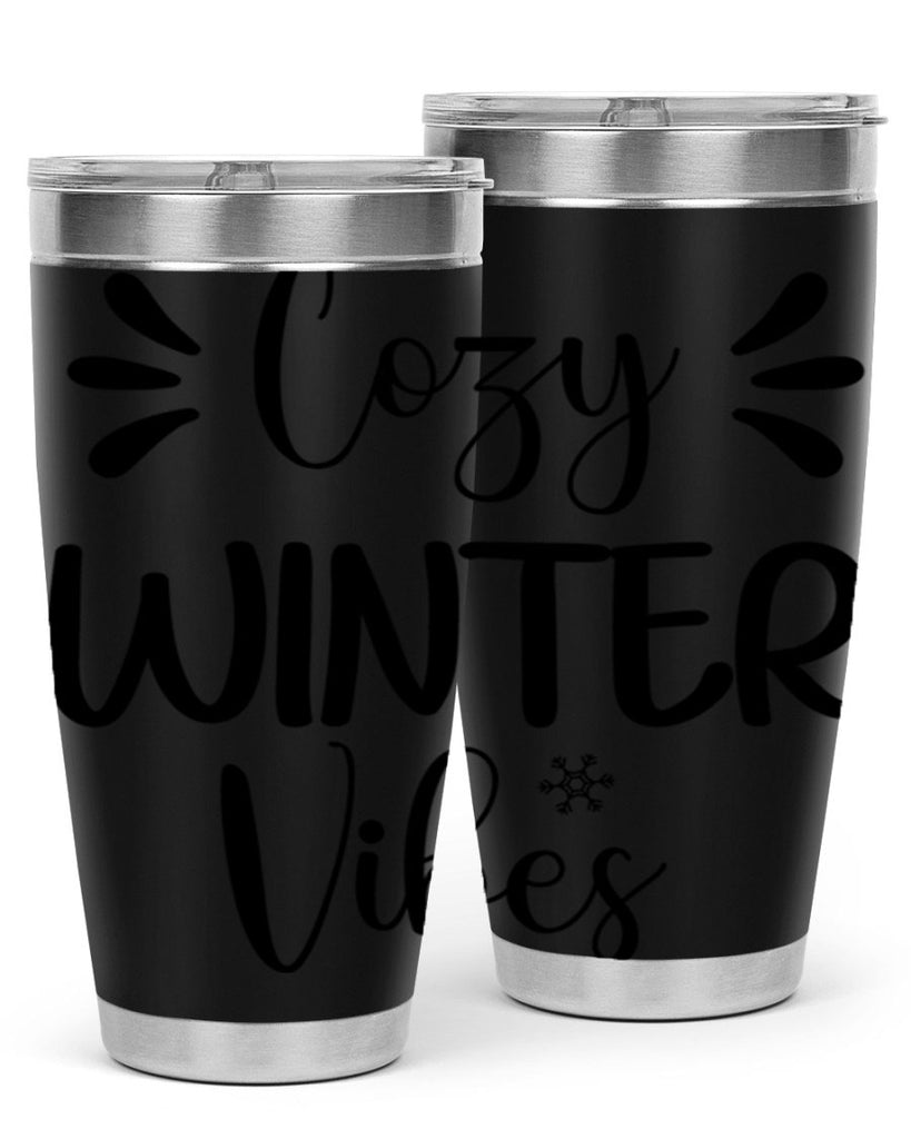 Cozy Winter Vibes76#- winter- Tumbler