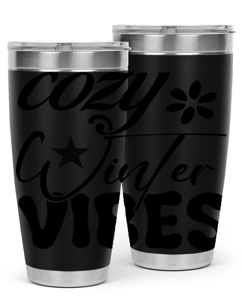 Cozy winter vibes 79#- winter- Tumbler