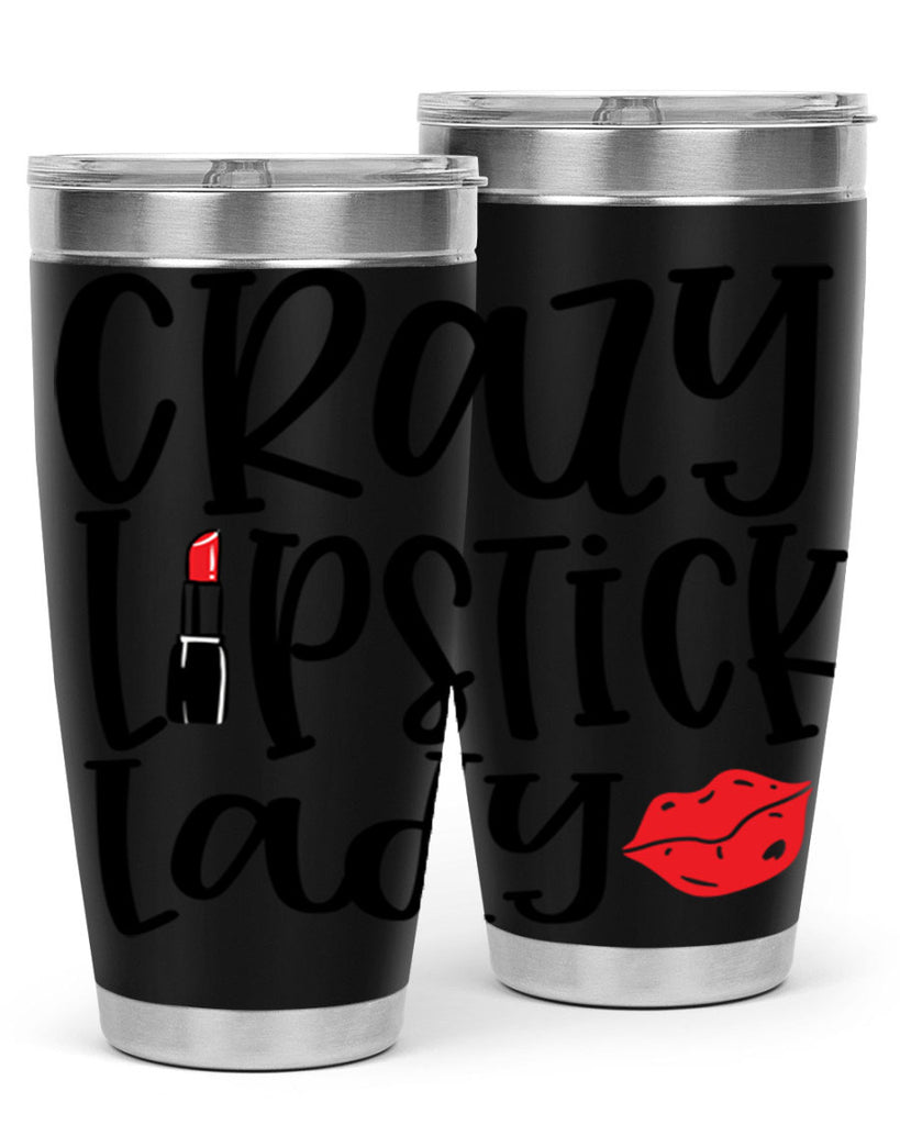 Crazy Lipstick Lady Style 240#- make up- Tumbler
