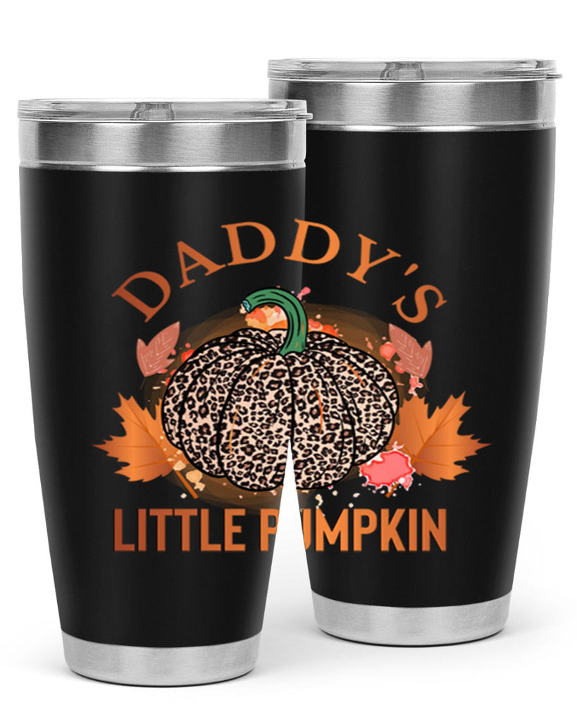Daddys Little Pumpkin 67#- fall- Tumbler