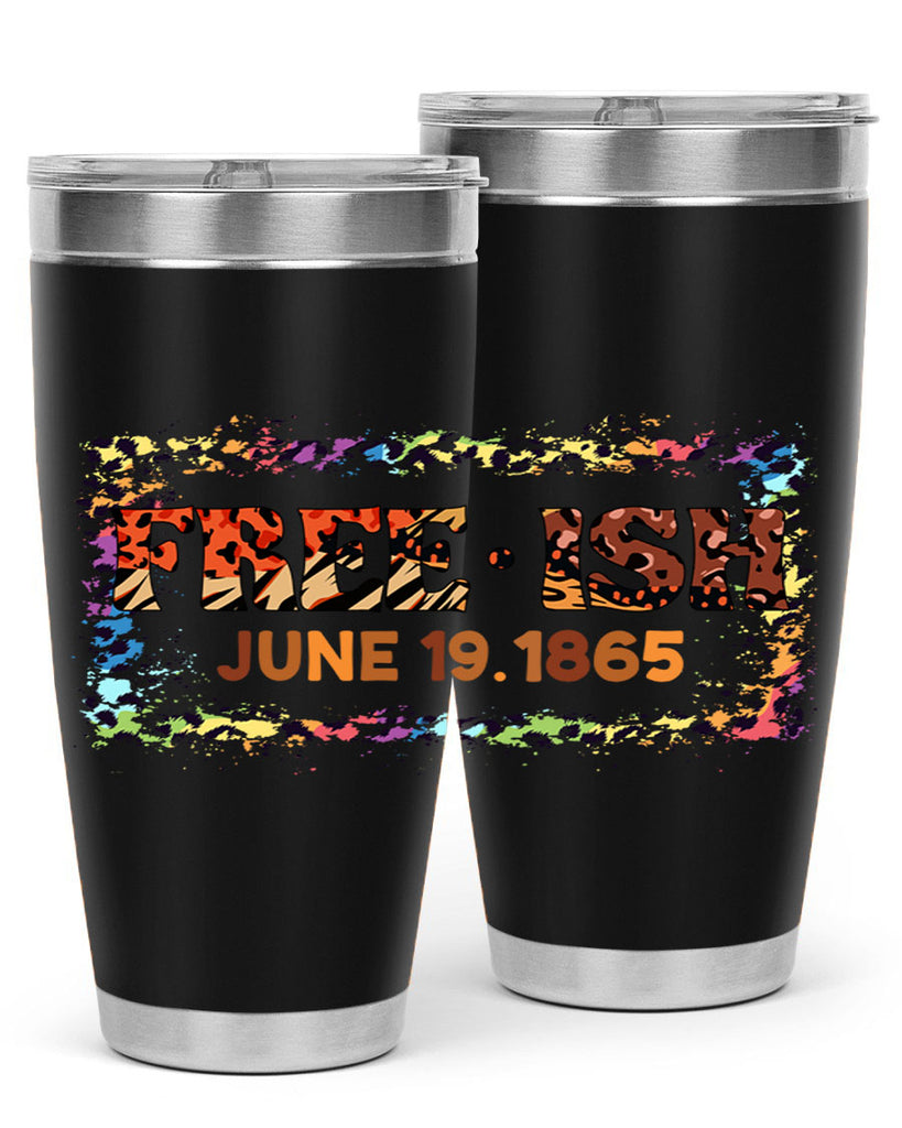 FreeIsh June 1865 Junteenth Png 32#- Juneteenth- tumbler
