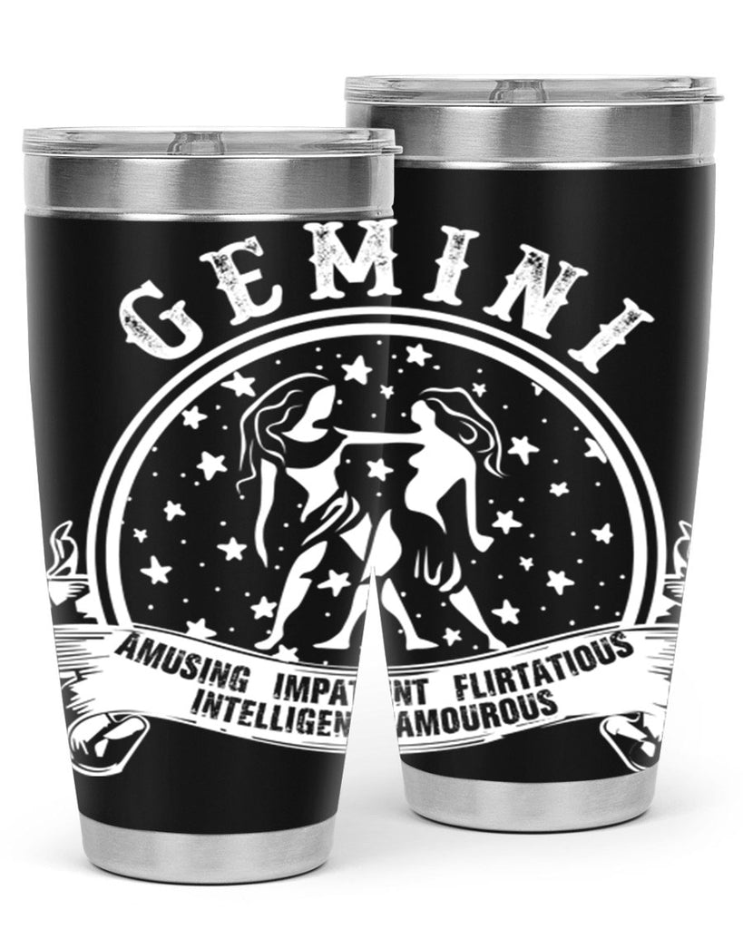 Gemini 10#- zodiac- Tumbler