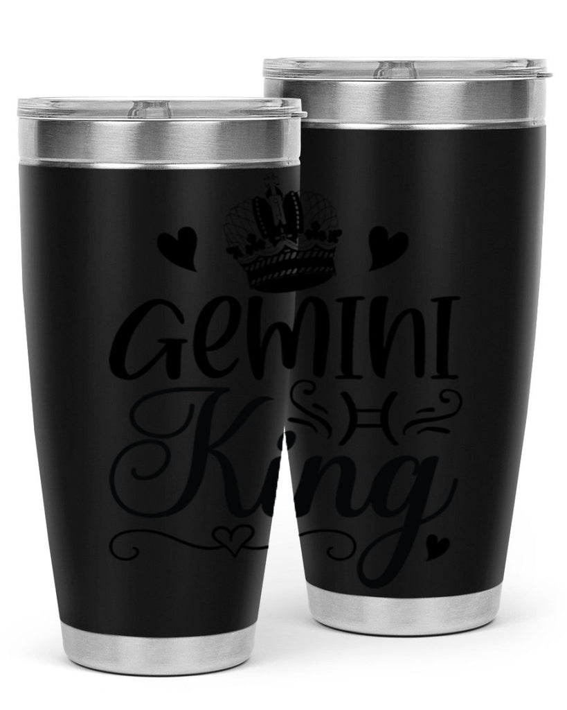Gemini king 228#- zodiac- Tumbler