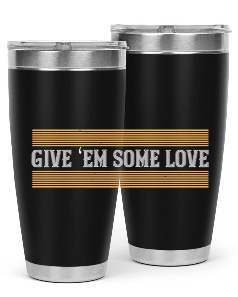 Give ‘em some love 2258#- badminton- Tumbler