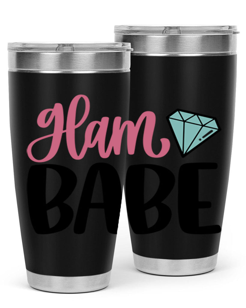 Glam Babe Style 98#- make up- Tumbler