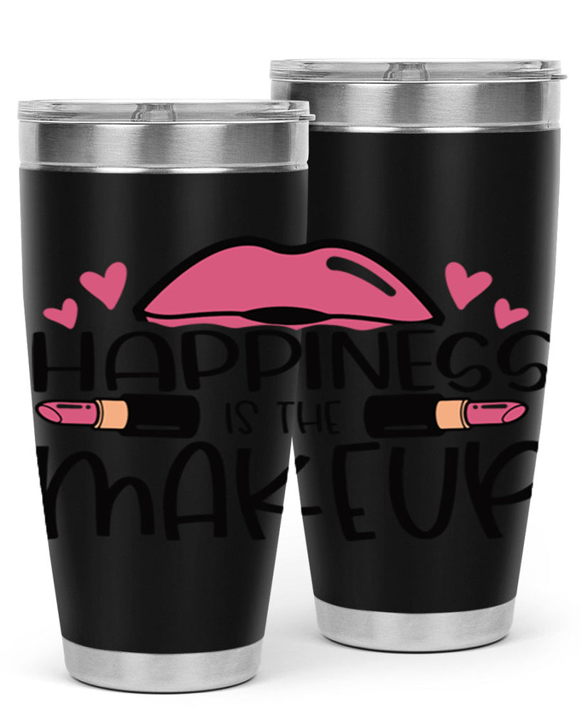 Hapiness Is The Makeup Style 95#- make up- Tumbler