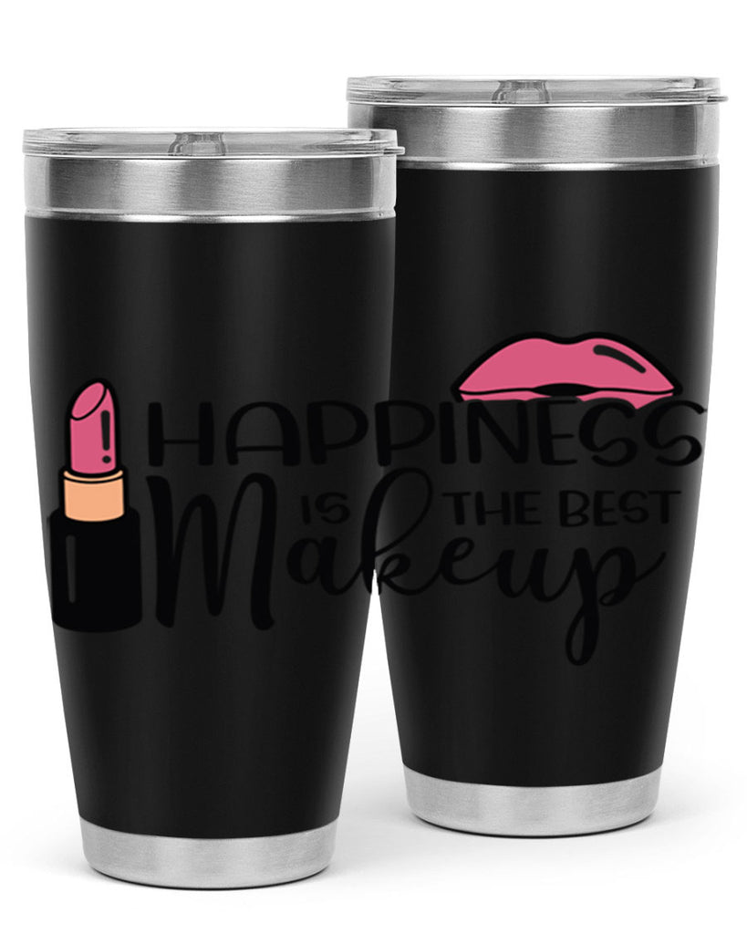 Happiness Is The Best Makeup Style 93#- make up- Tumbler