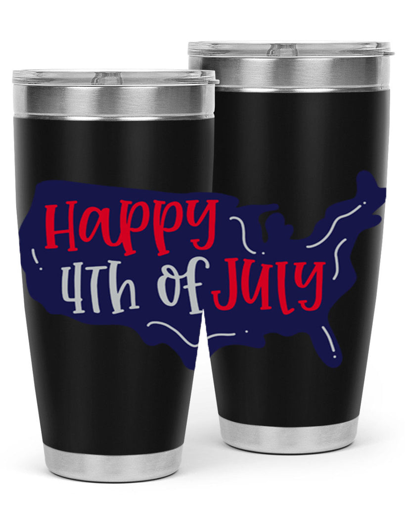 Happy th Of July Style 153#- Fourt Of July- Tumbler