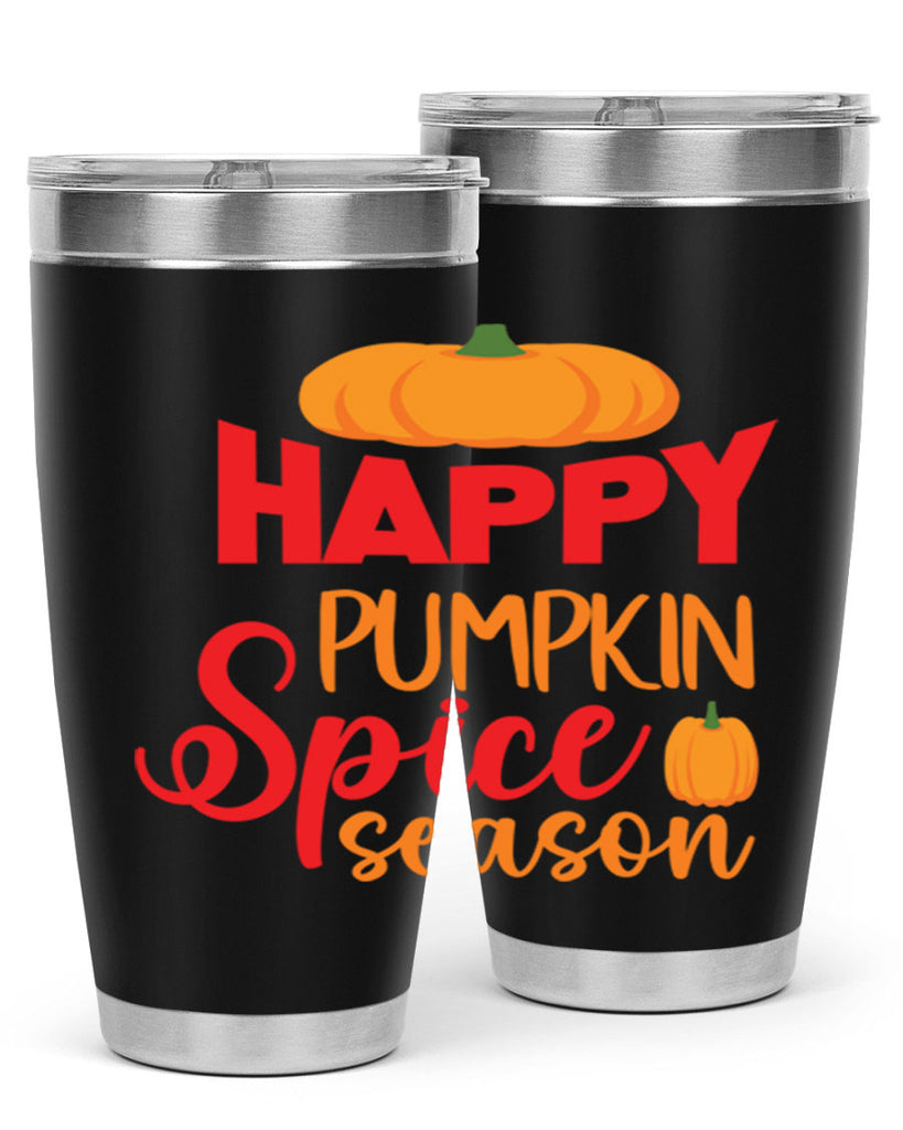 HappyPumpkinSpiceSeason 259#- fall- Tumbler