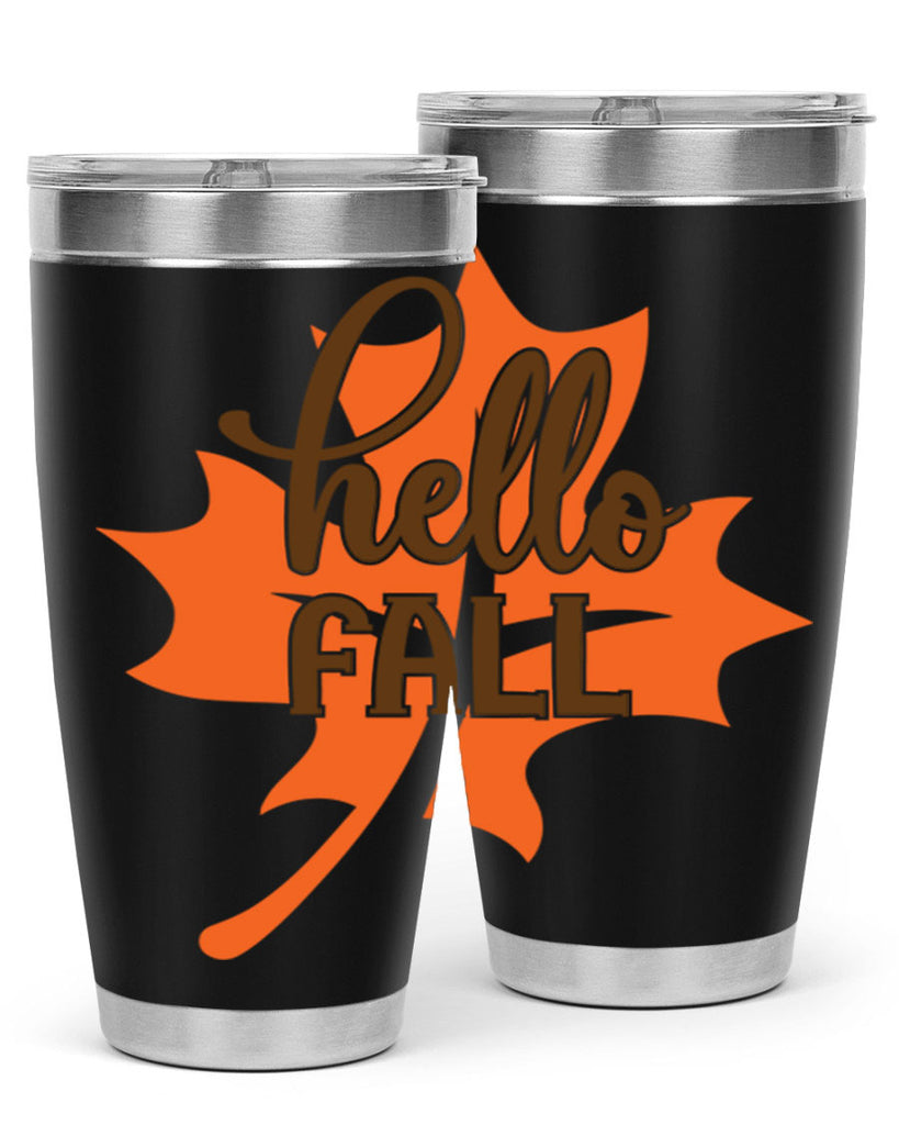 Hello Fall 273#- fall- Tumbler