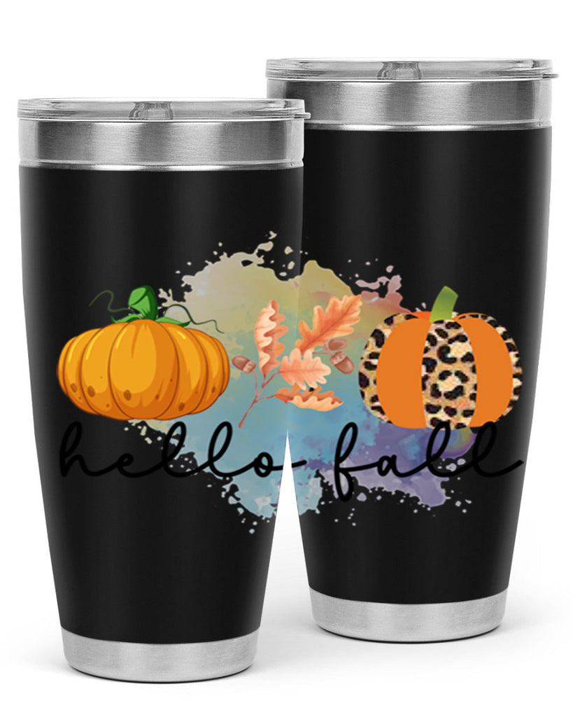Hello Fall 277#- fall- Tumbler