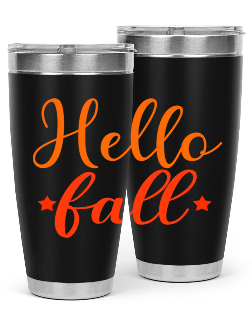 Hello Fall Design 278#- fall- Tumbler