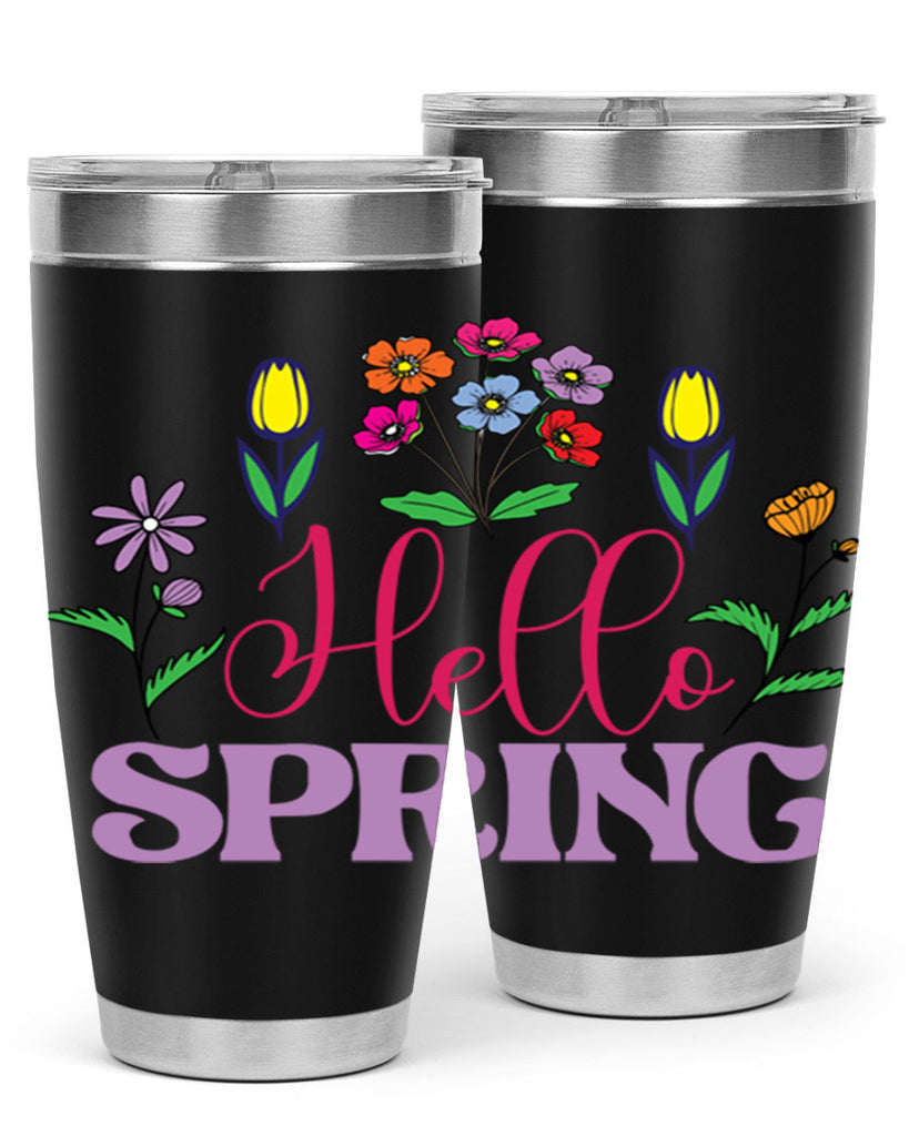 Hello Spring  233#- spring- Tumbler