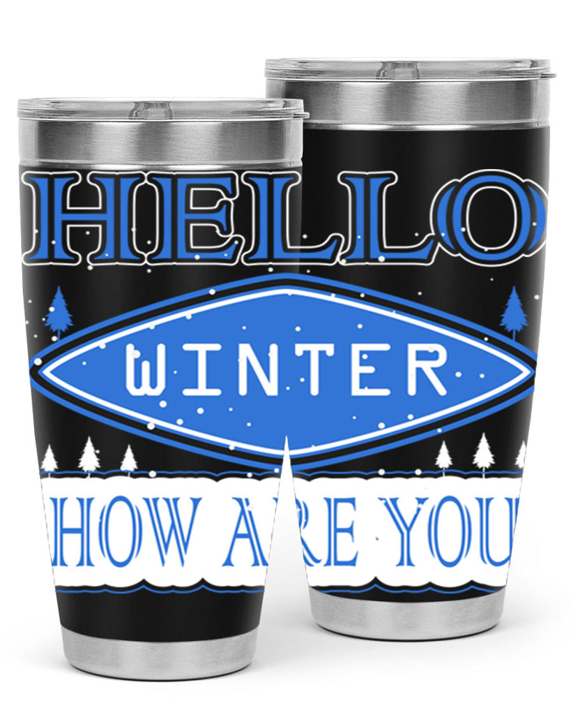 Hello Winter 165#- winter- Tumbler