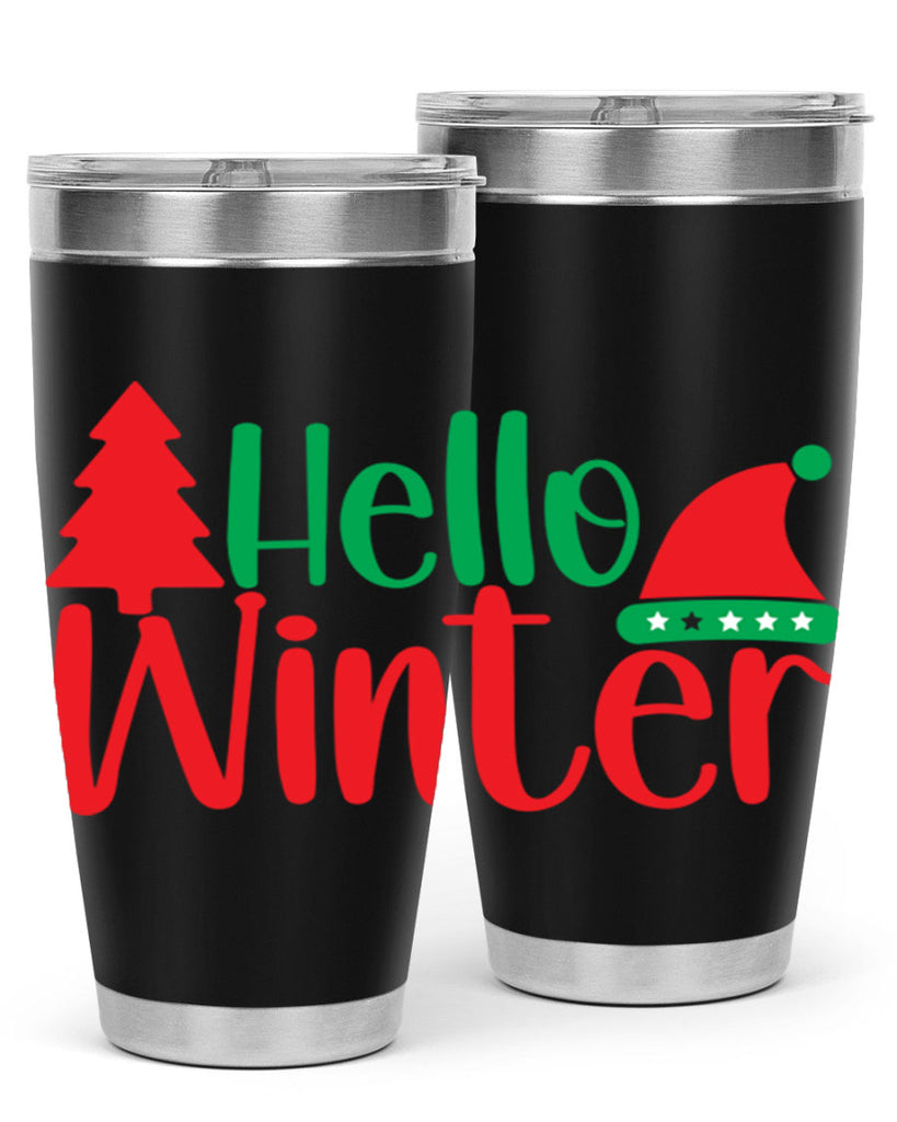 Hello Winter 180#- winter- Tumbler