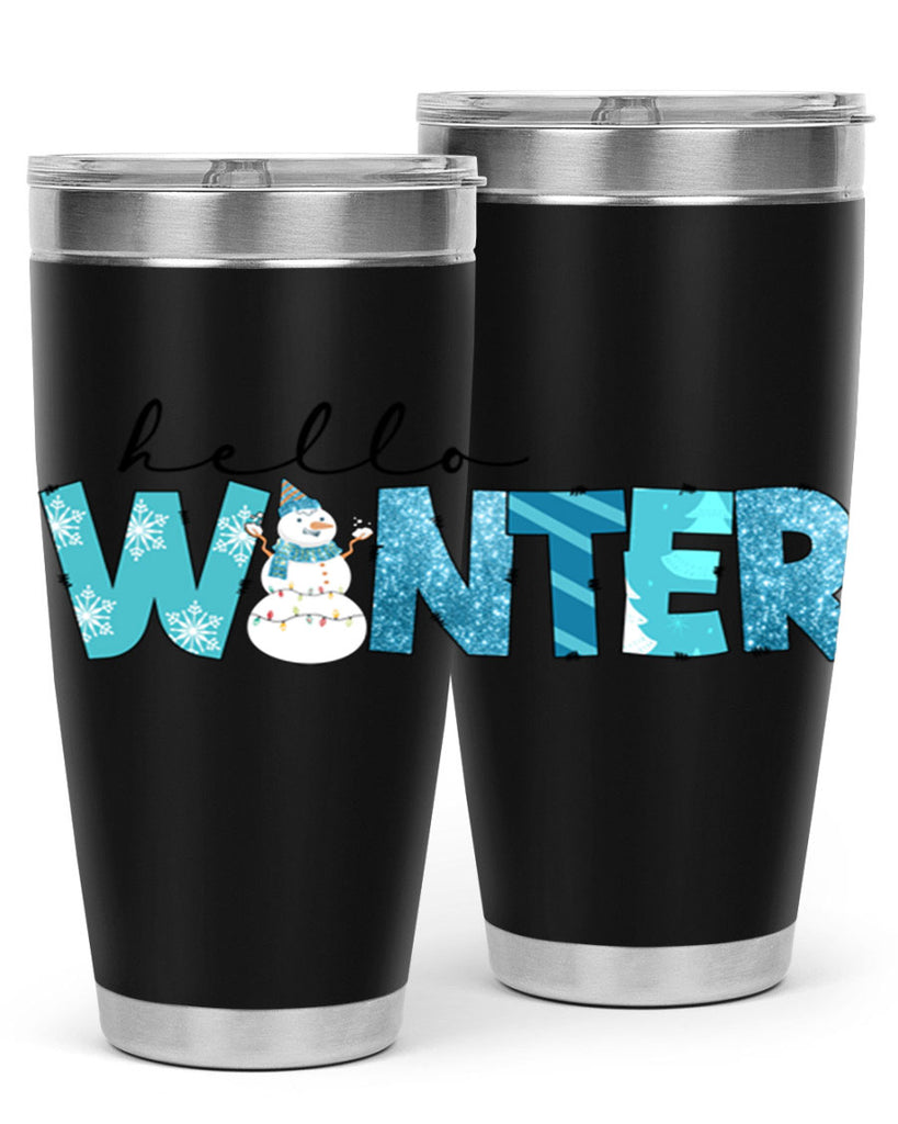 Hello Winter 188#- winter- Tumbler