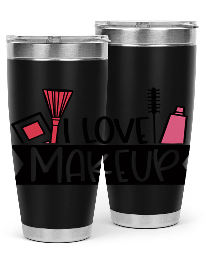 I Love Makeup Style 81#- make up- Tumbler