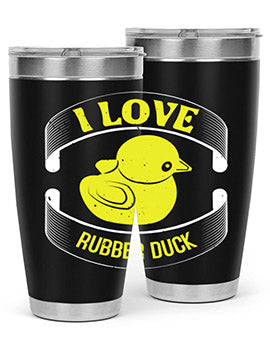 I Love Rubber duck Style 41#- duck- Tumbler