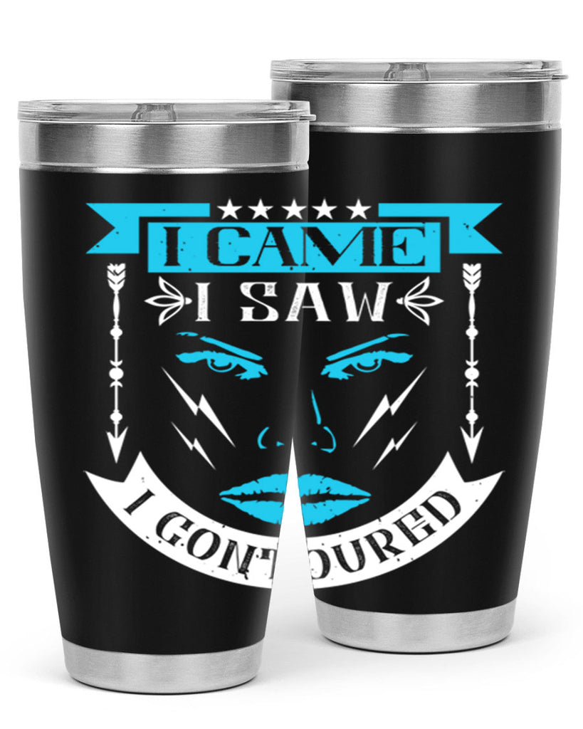 I came I saw I contoured Style 209#- make up- Tumbler