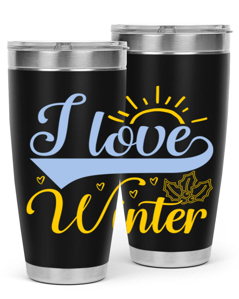 I love winter228#- winter- Tumbler