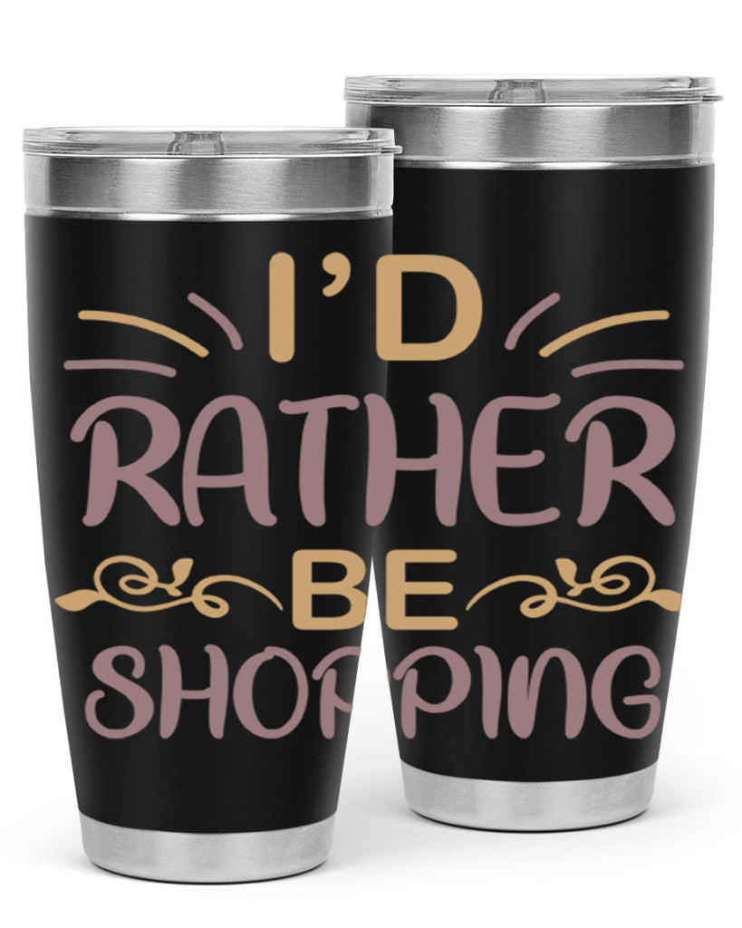 Id Rather Be Shopping 109#- fashion- Cotton Tank