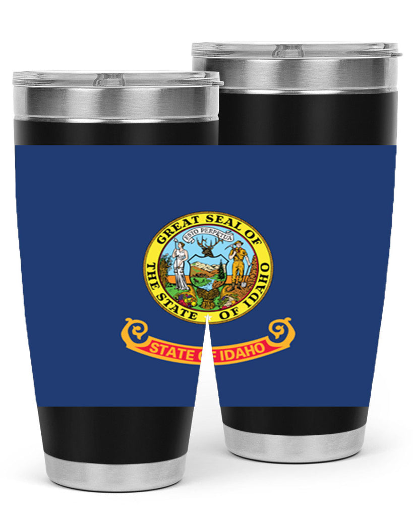 Idaho 40#- Us Flags- Tumbler