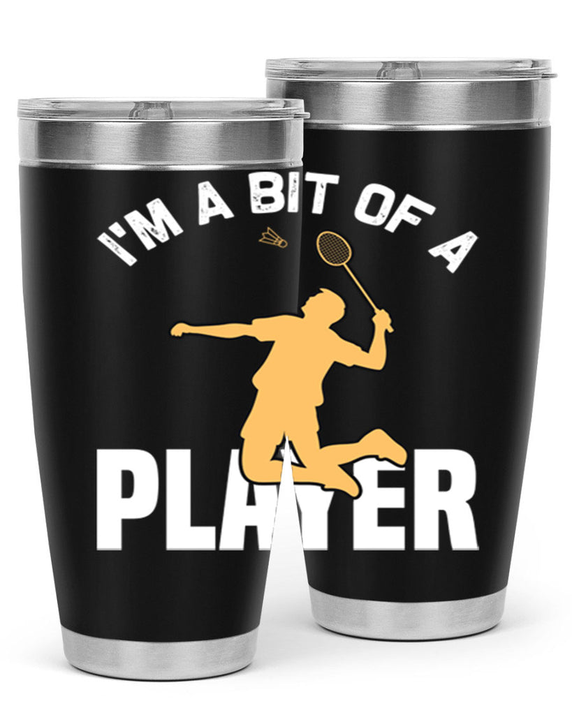 Im a bit 1071#- badminton- Tumbler