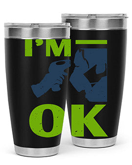 Im ok Style 30#- corona virus- Tumbler