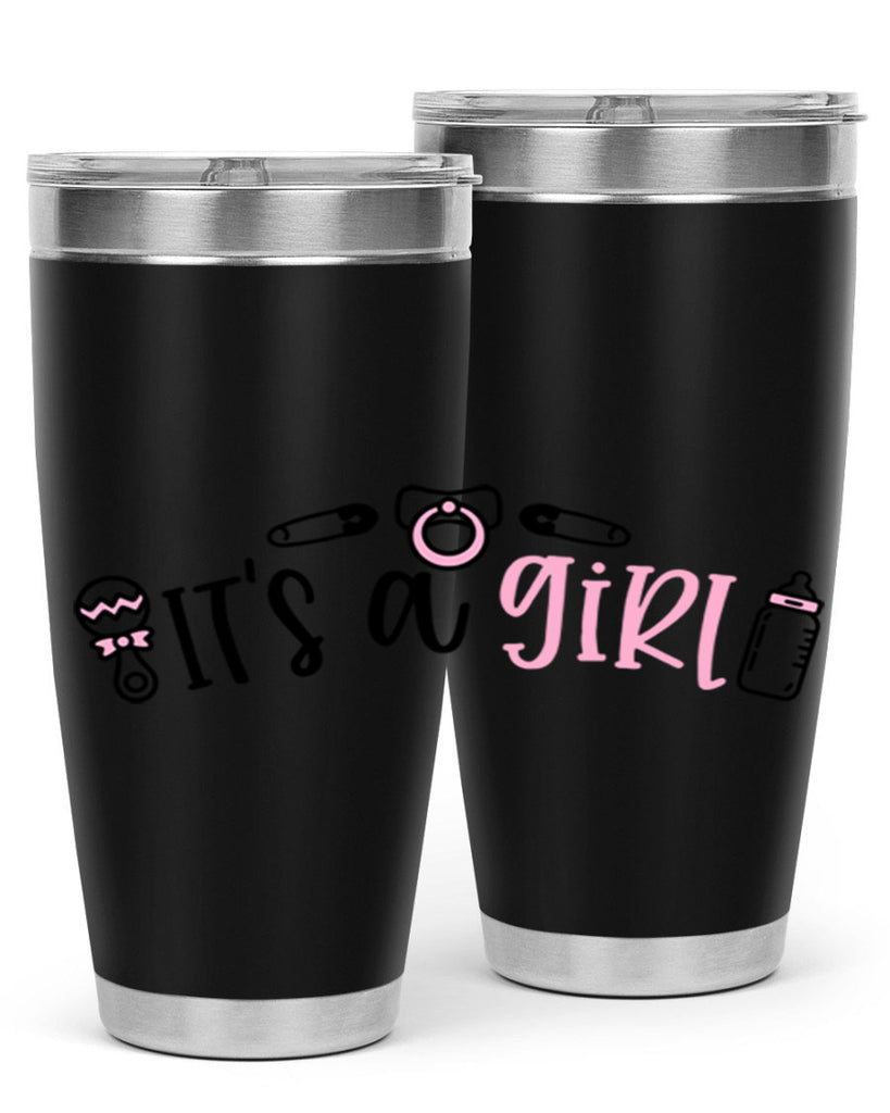 Its A Girl Style 78#- baby- tumbler
