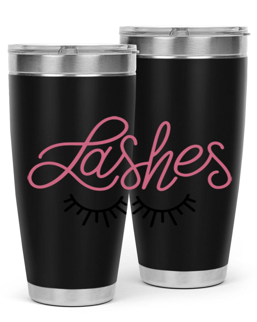 Lashes Style 63#- make up- Tumbler