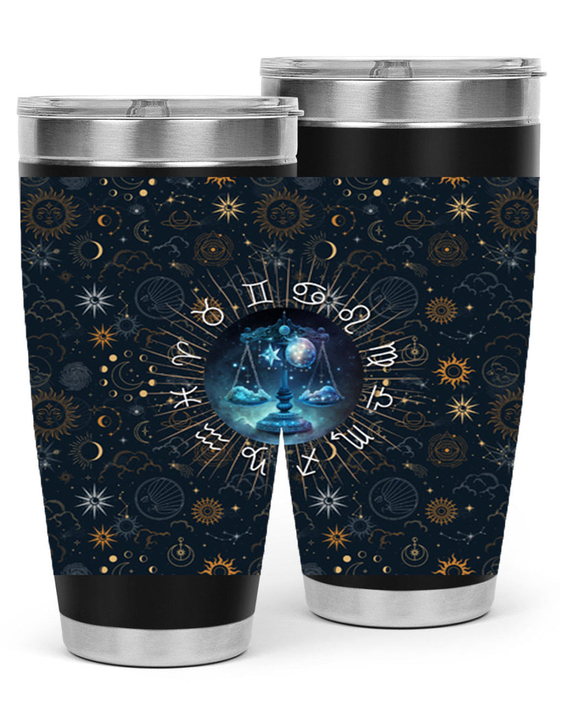 Libra Straight 317#- zodiac- Tumbler