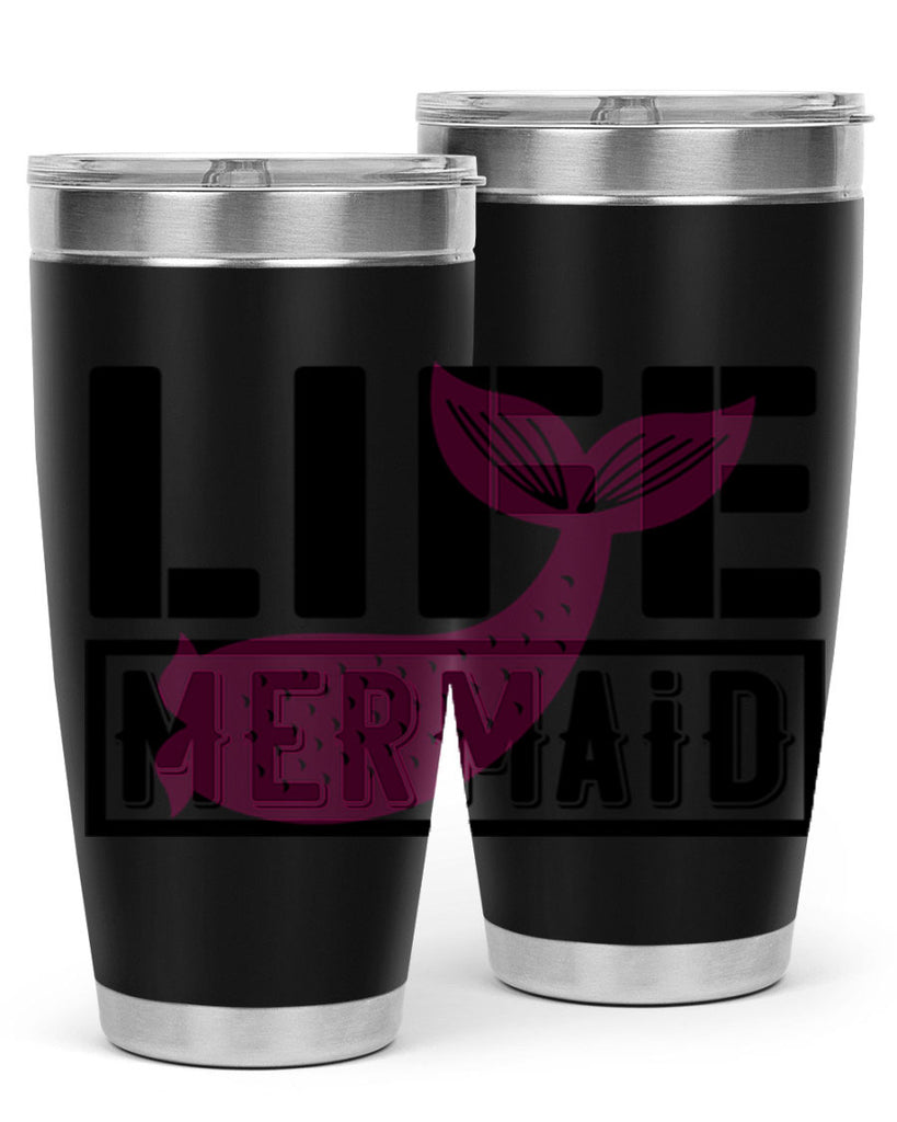 Life mermaid 303#- mermaid- Tumbler