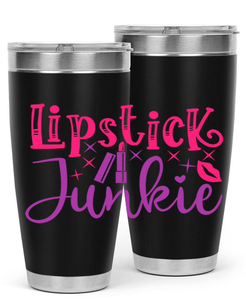 Lipstick Junkie Style 228#- make up- Tumbler