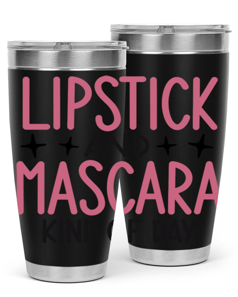 Lipstick and Mascara Kind of Day Style 57#- make up- Tumbler