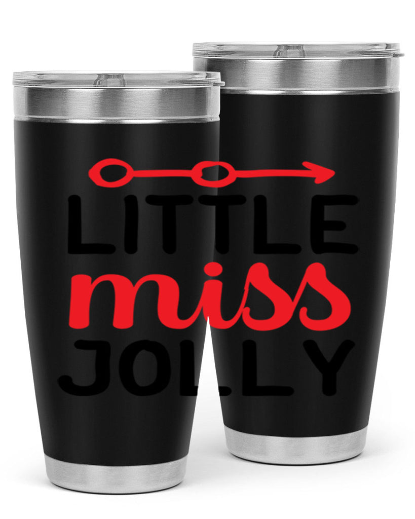 Little miss jolly 306#- winter- Tumbler
