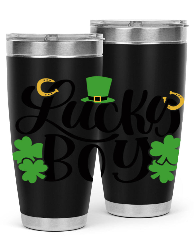Lucky Boy Style 59#- St Patricks Day- Tumbler